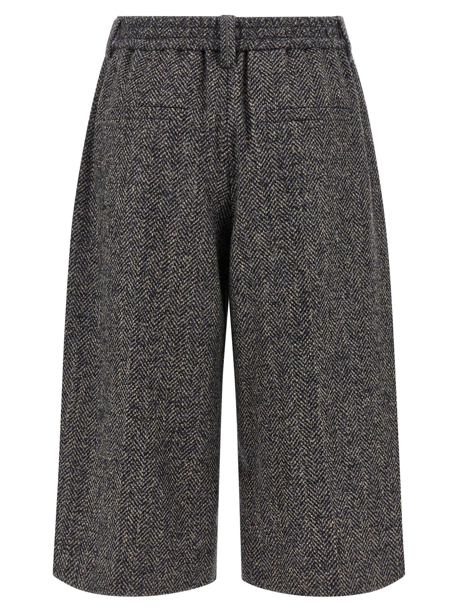 Wool bermuda shorts - immagine 2