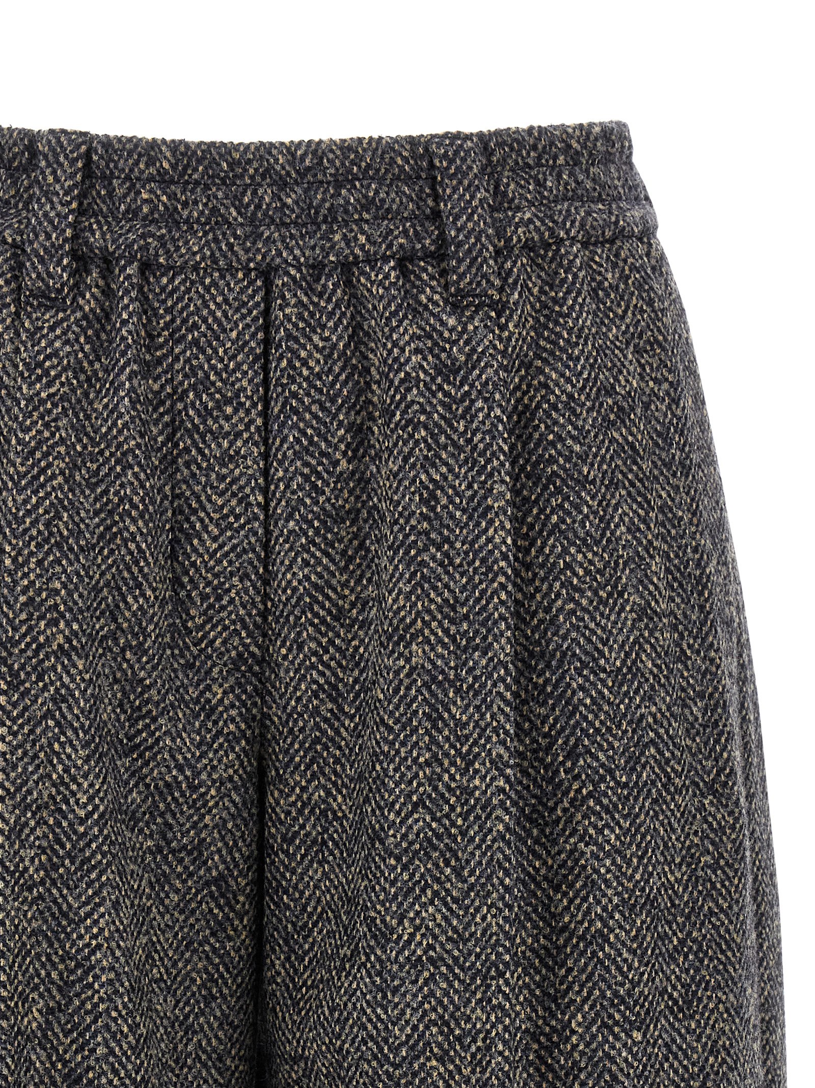Wool bermuda shorts - immagine 3