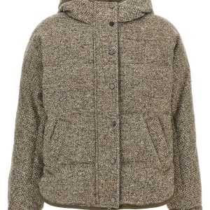 Reversible down jacket