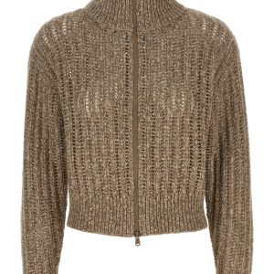 'Rustic Dazzling Net' cardigan