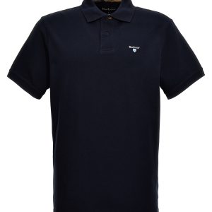 Logo embroidery polo shirt