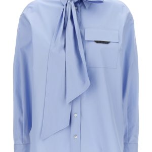 'Shiny Flap Detail' shirt