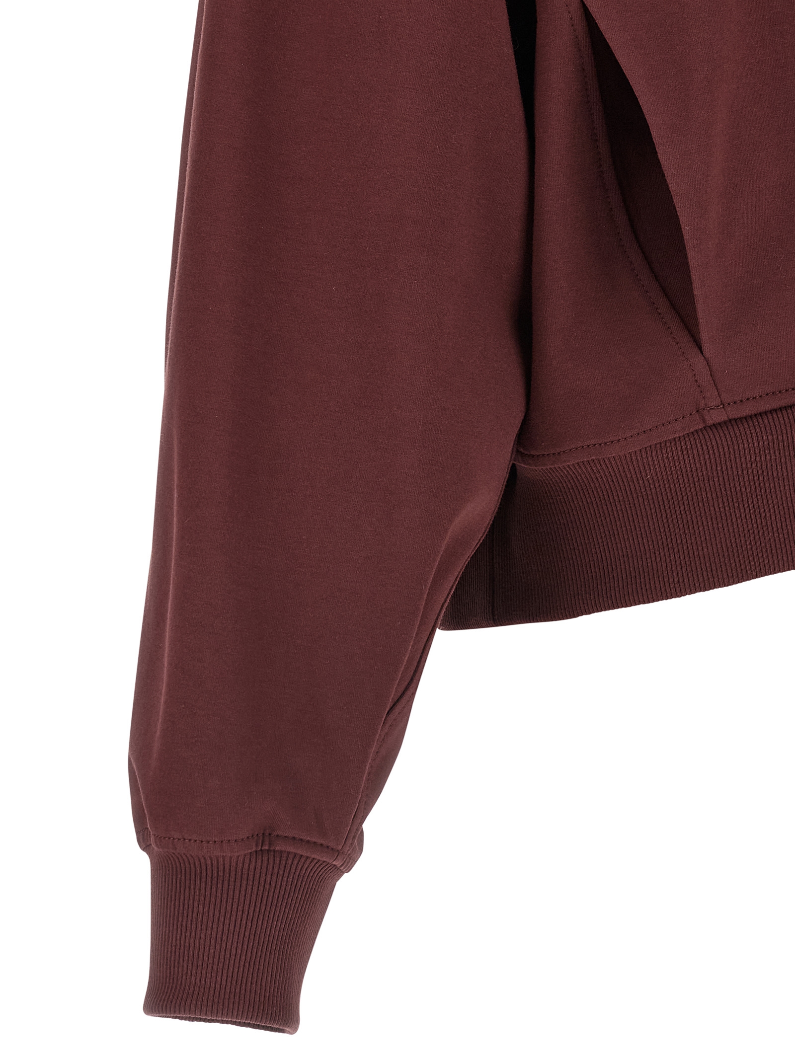 'Shiny Flap Detail' sweatshirt - immagine 4