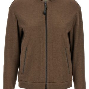 'Precious Zipper Pull' hoodie