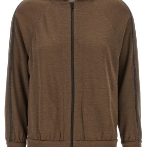 'Shiny Trims' hoodie