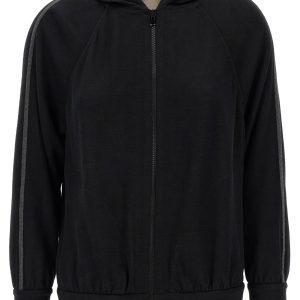 'Shiny Trims' hoodie