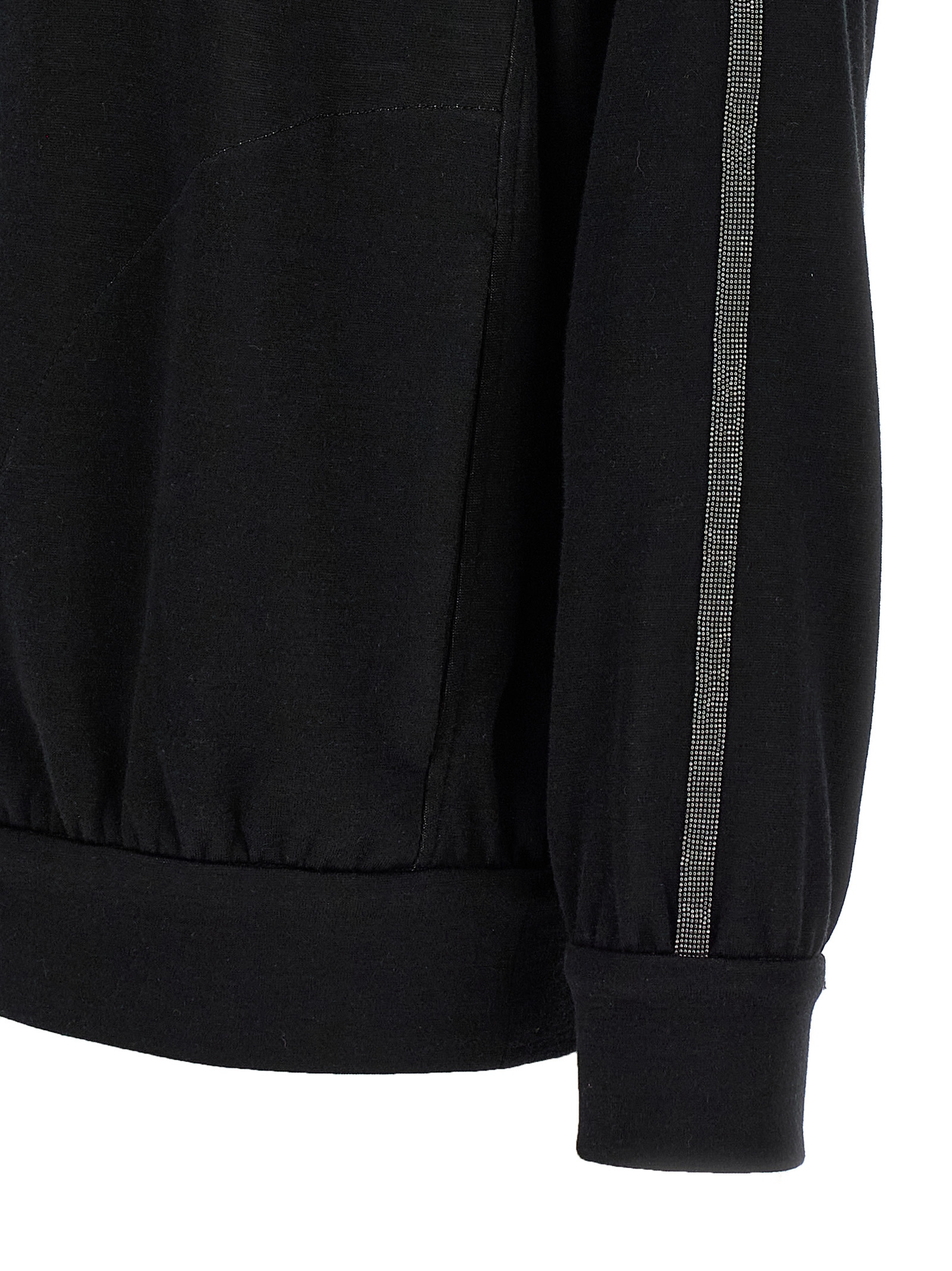 'Shiny Trims' hoodie - immagine 4