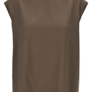 Monile satin T-shirt