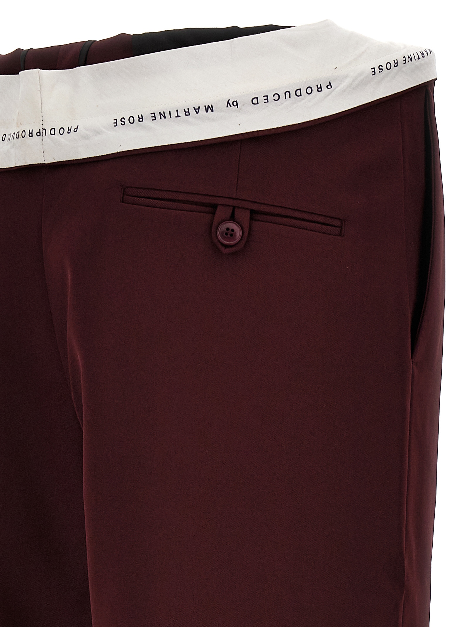 'Rolled Waistband Tailored' pants - immagine 4