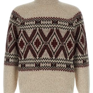 'Geometric Jacquard' sweater
