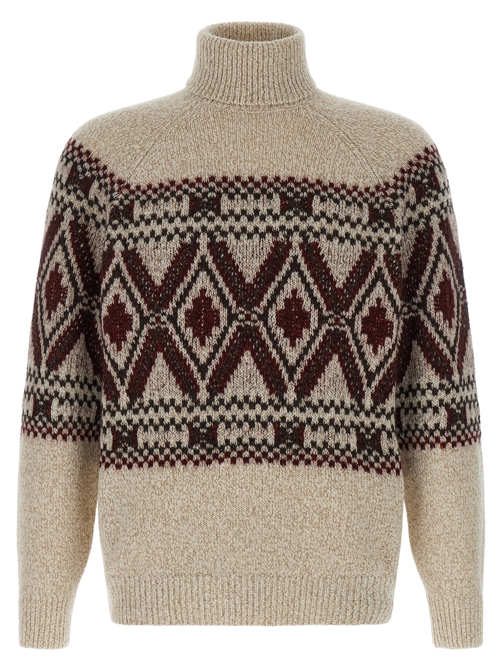 'Geometric Jacquard' sweater