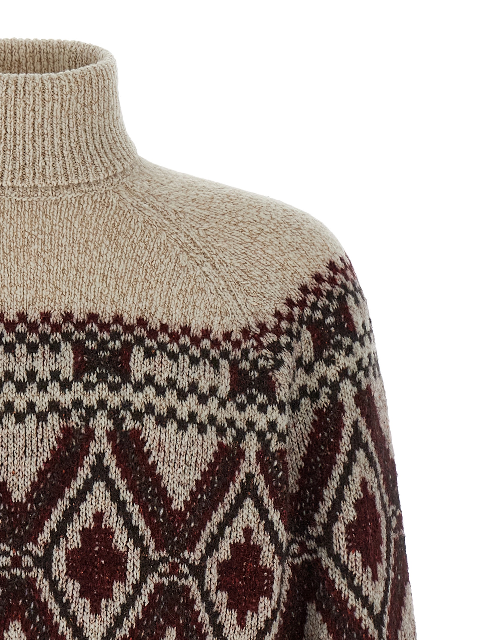 'Geometric Jacquard' sweater - immagine 3