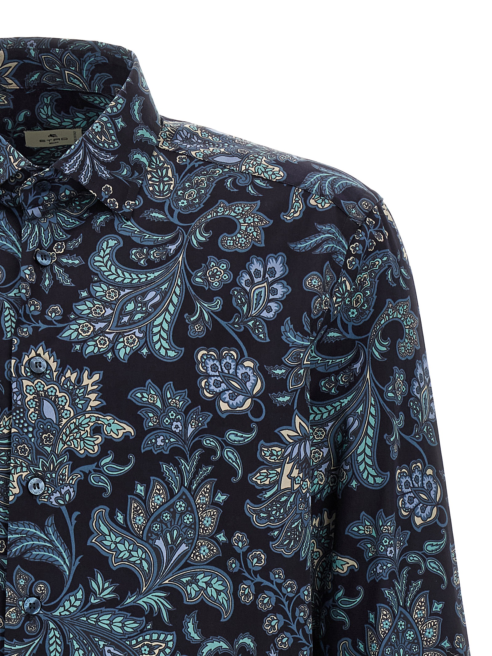 Floral Paisley Cotton shirt - immagine 3