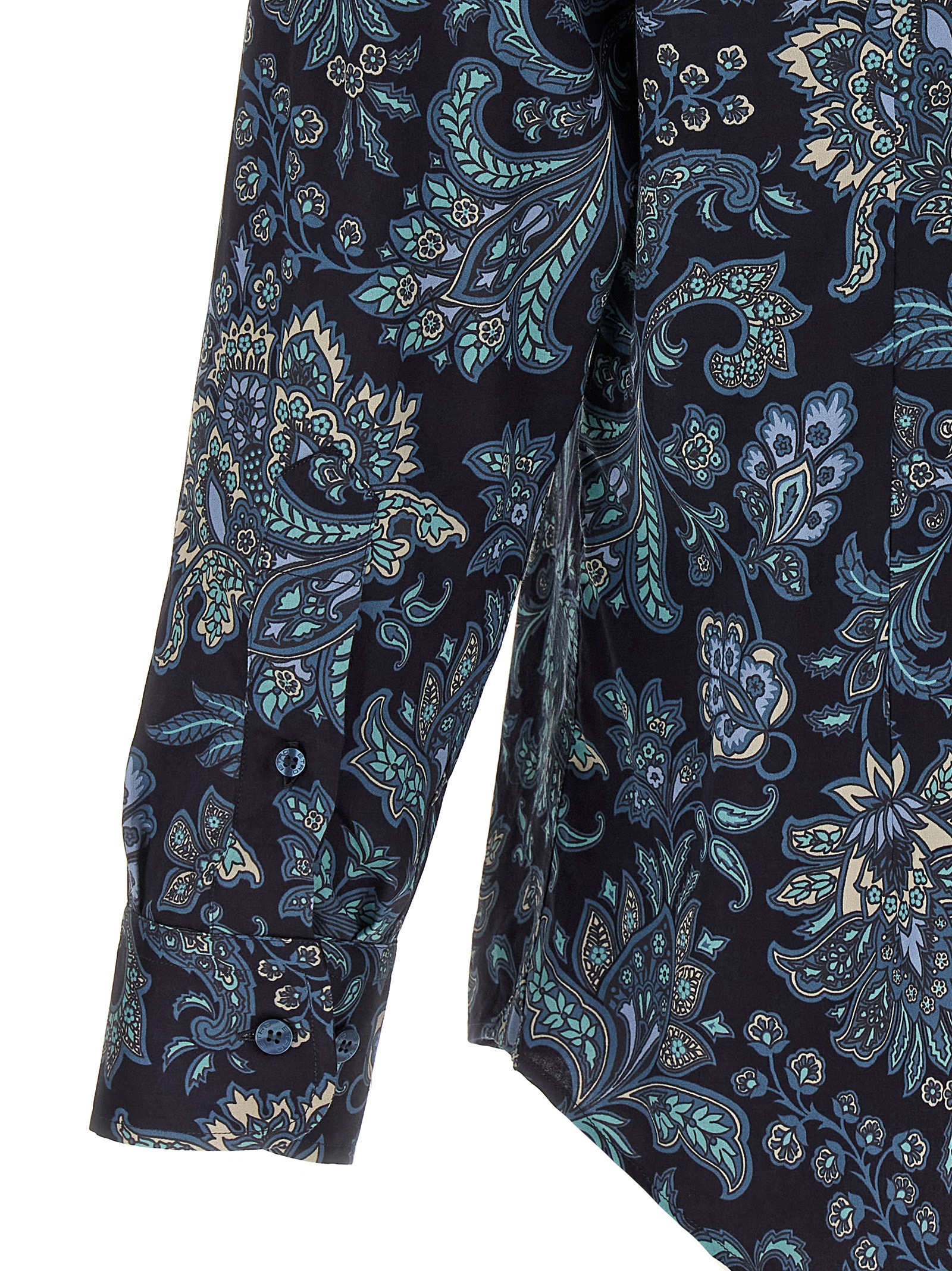 Floral Paisley Cotton shirt - immagine 4