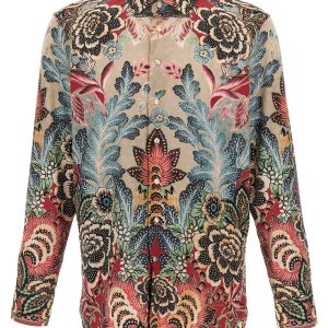 Flower and foliage shirt