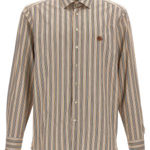 Logo embroidery shirt