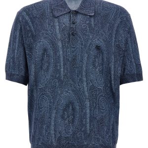 'Paisley' polo shirt