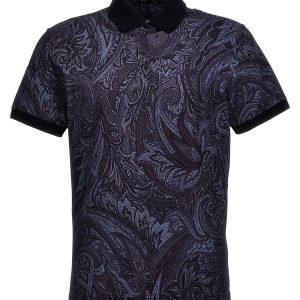 'Paisley' polo shirt