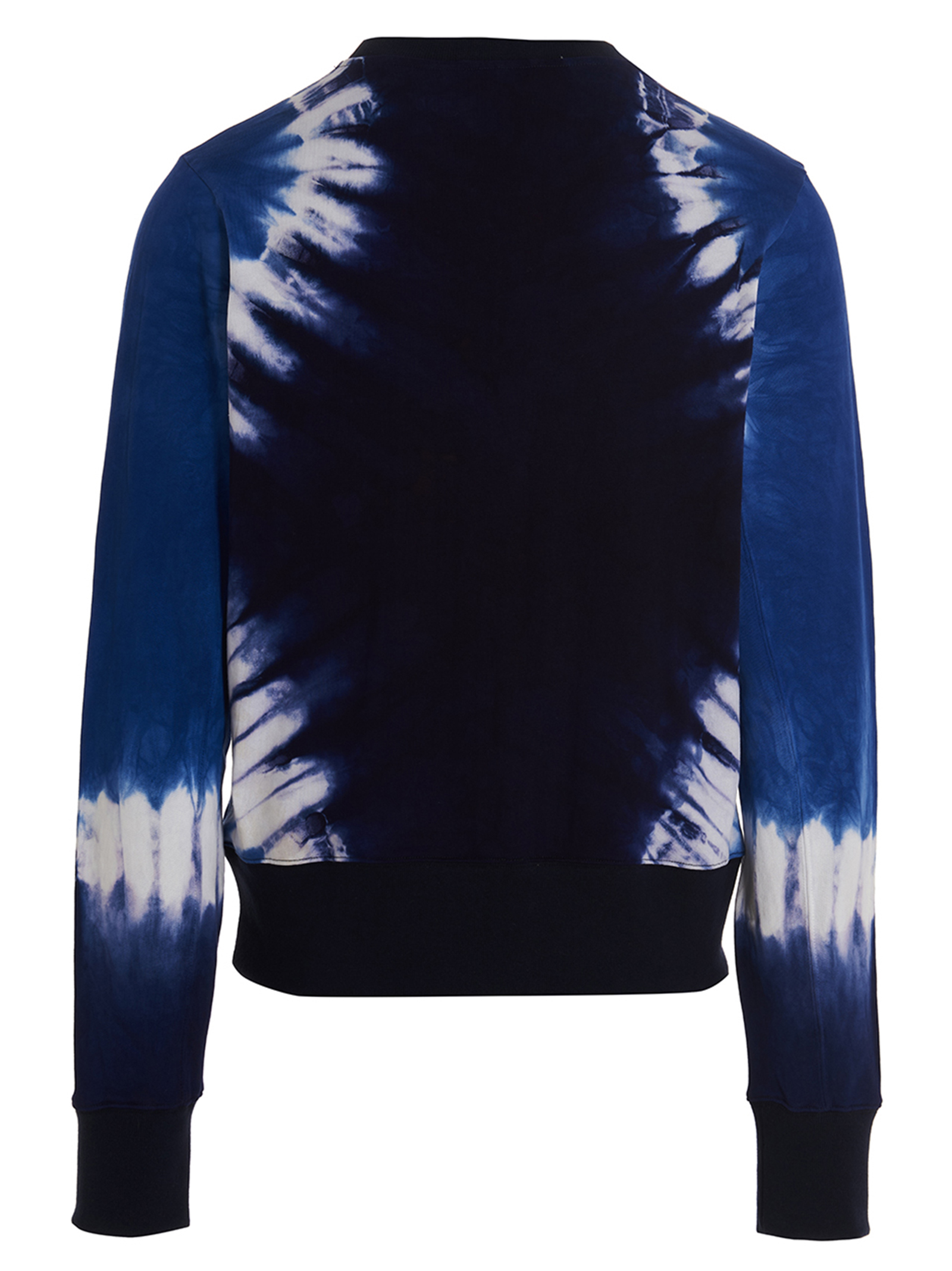 Logo embroidery tie dye sweatshirt - immagine 2