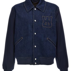 'The Echo Denim Varsity' jacket