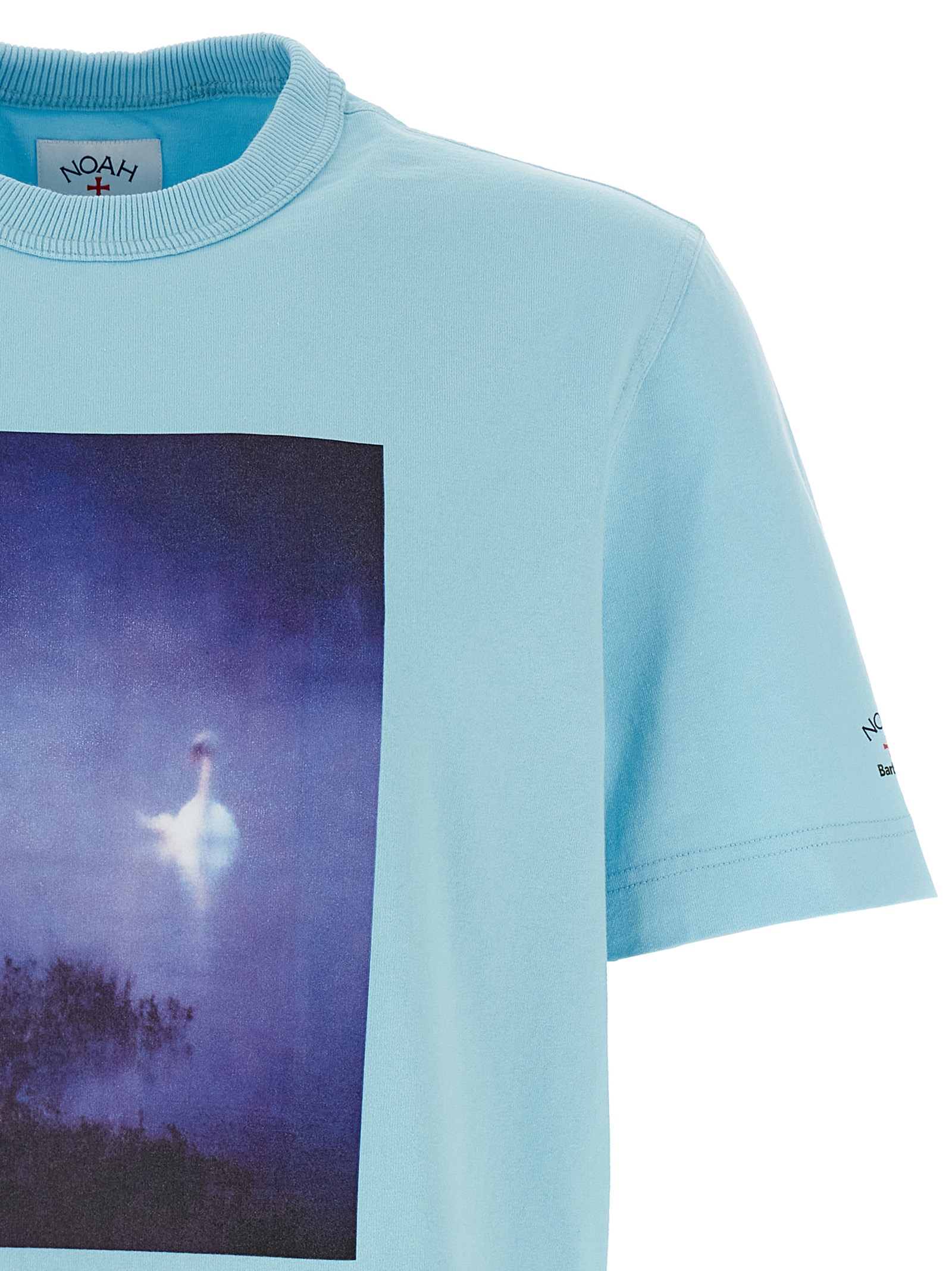 Barbour x NOAH 'Archive Swan' T-shirt - immagine 3