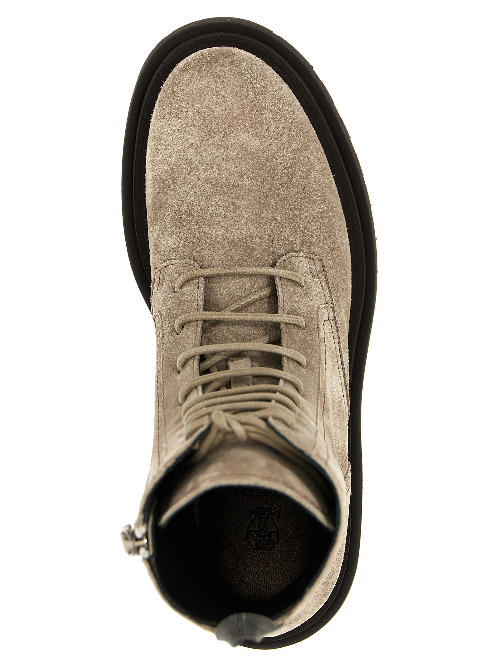 Suede combat boots Monile - immagine 4