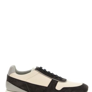 Leather suede sneakers