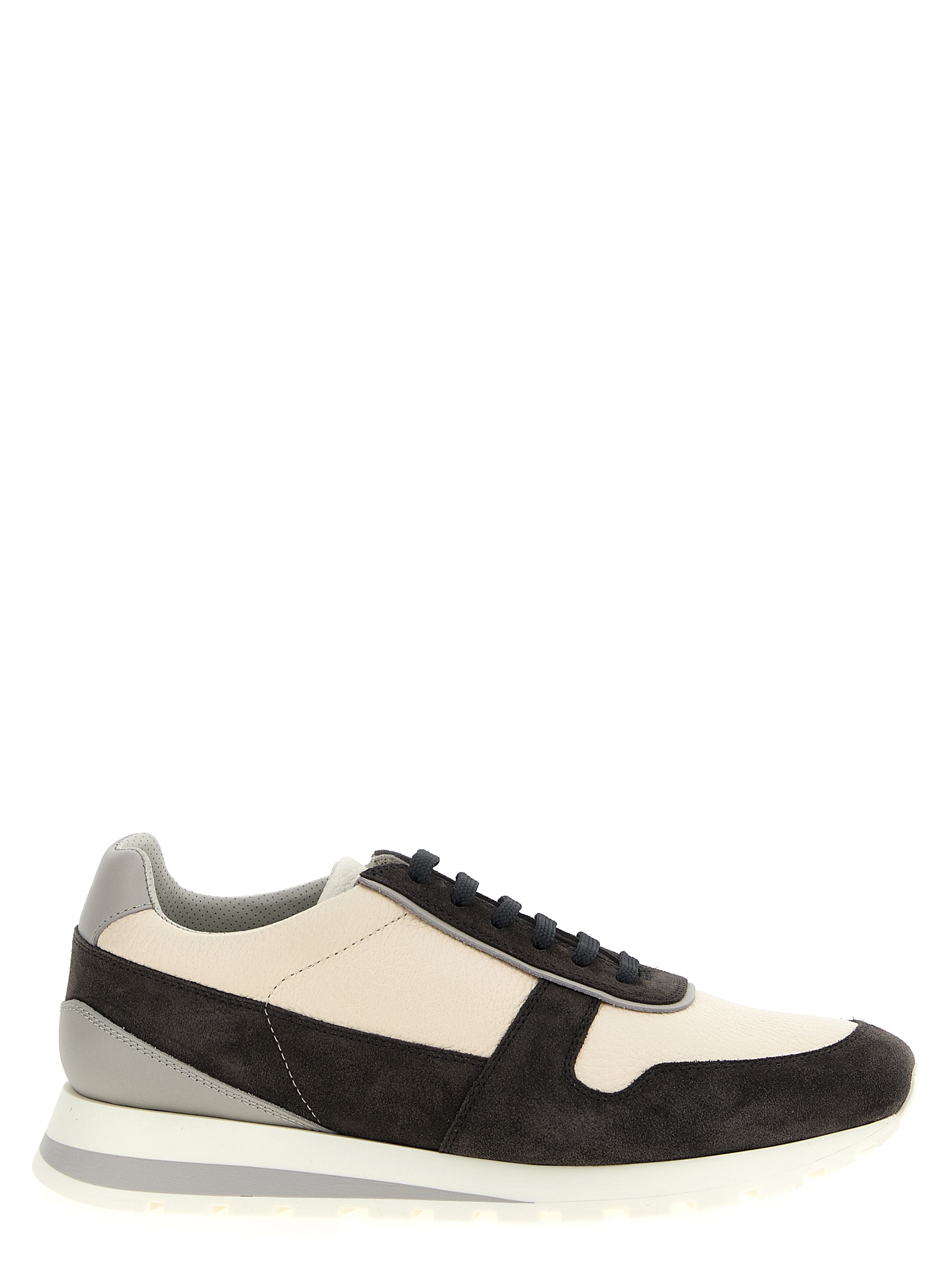 Leather suede sneakers