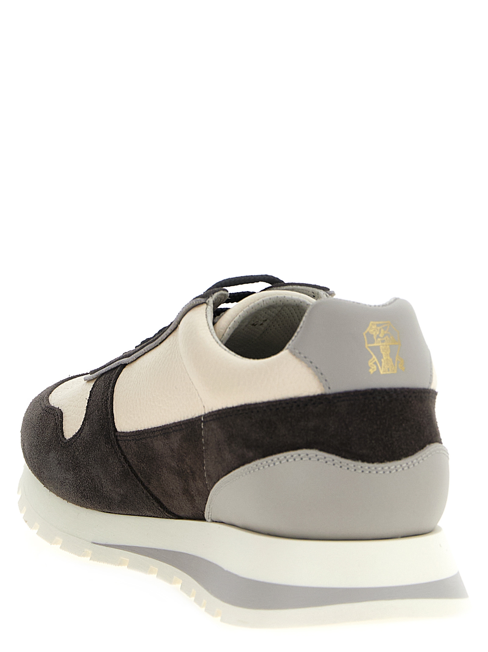 Leather suede sneakers - immagine 3