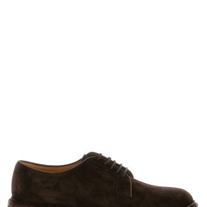 Suede derby