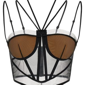 'Sheer Corset' top