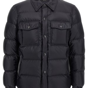 Shirt collar down jacket