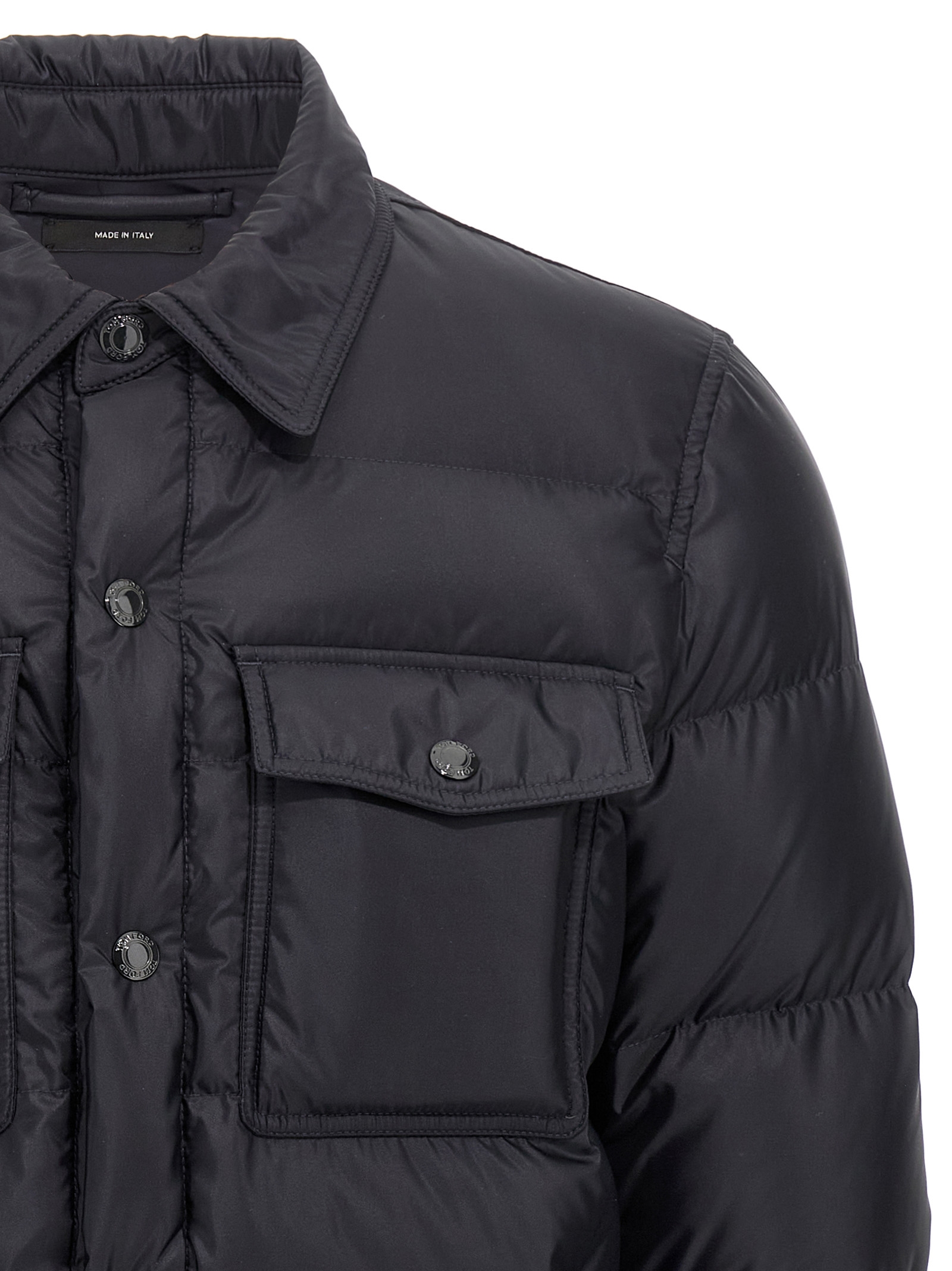 Shirt collar down jacket - immagine 3