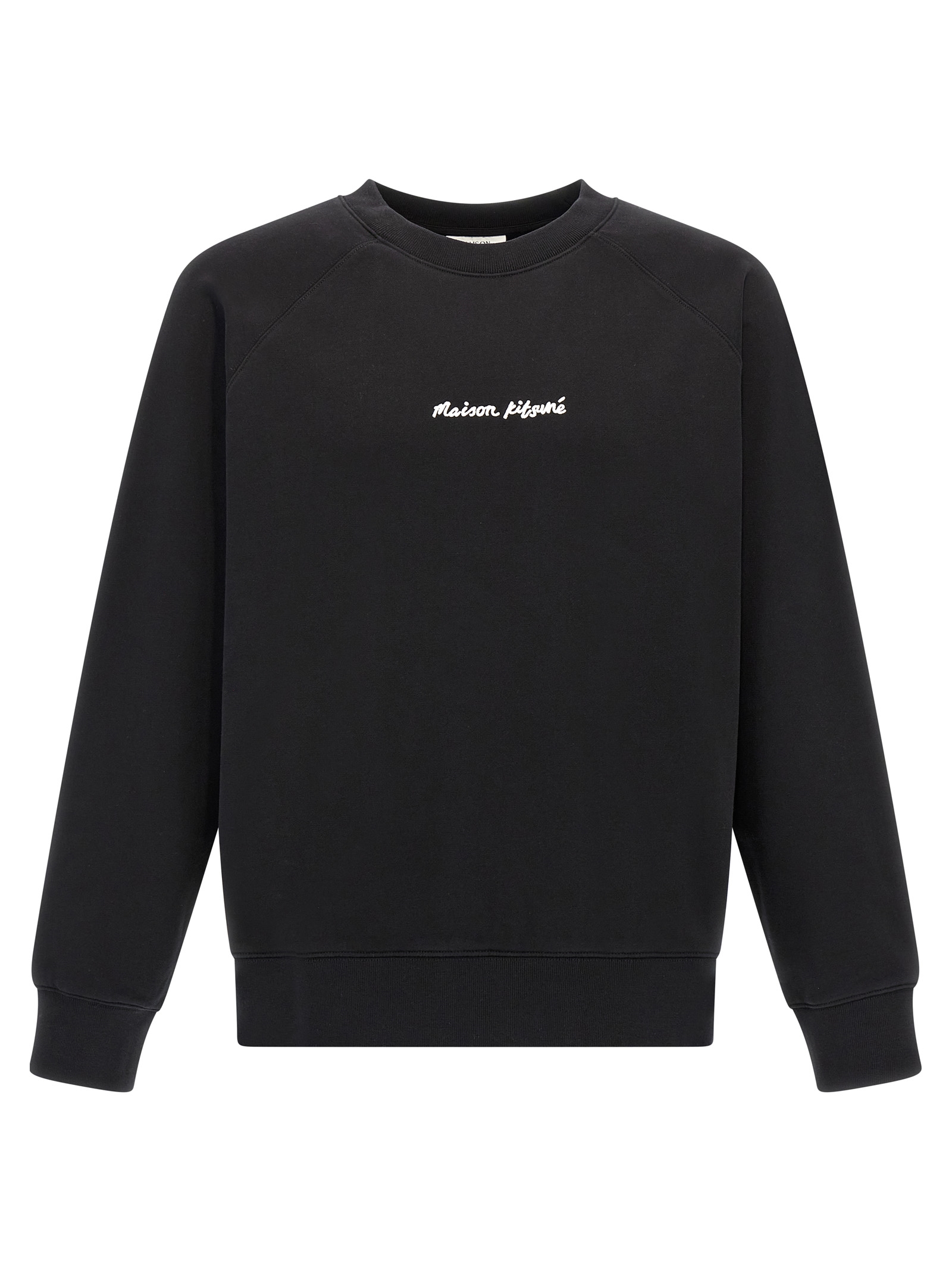 Logo embroidery sweatshirt