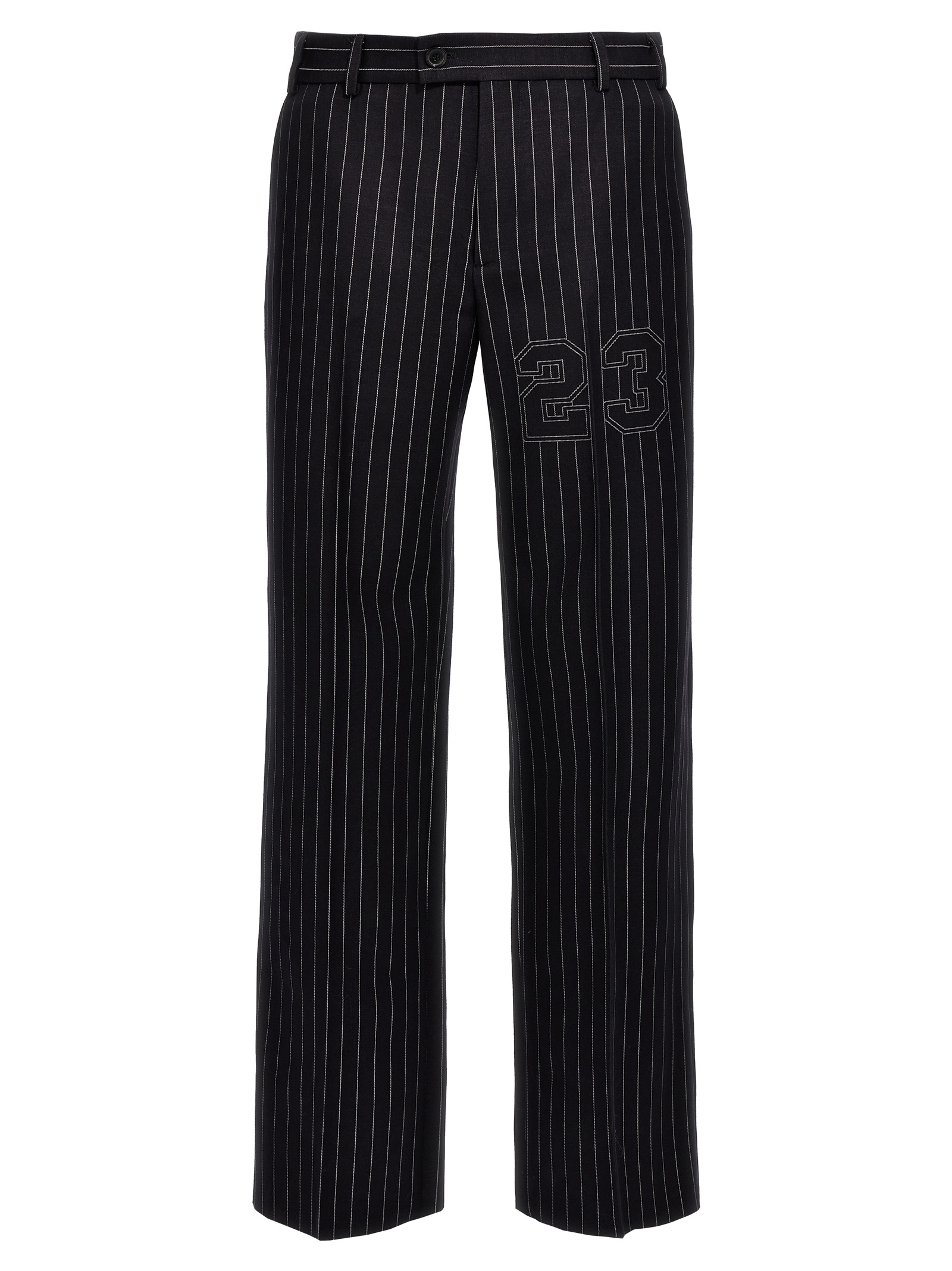 '23 pinstripes' trousers