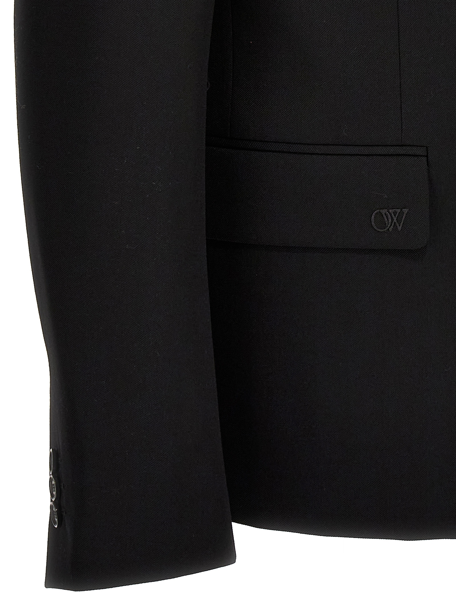 'OW Embroidery' blazer - immagine 4