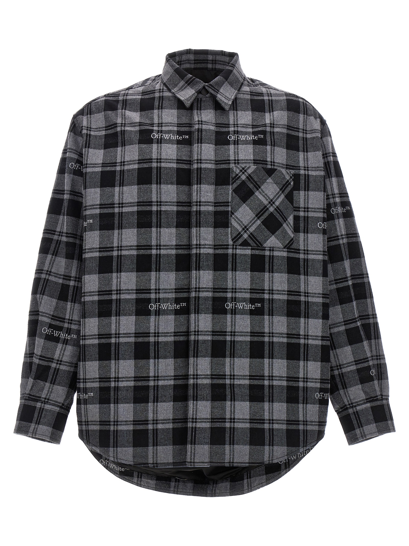 'Check Flannel Padded' jacket