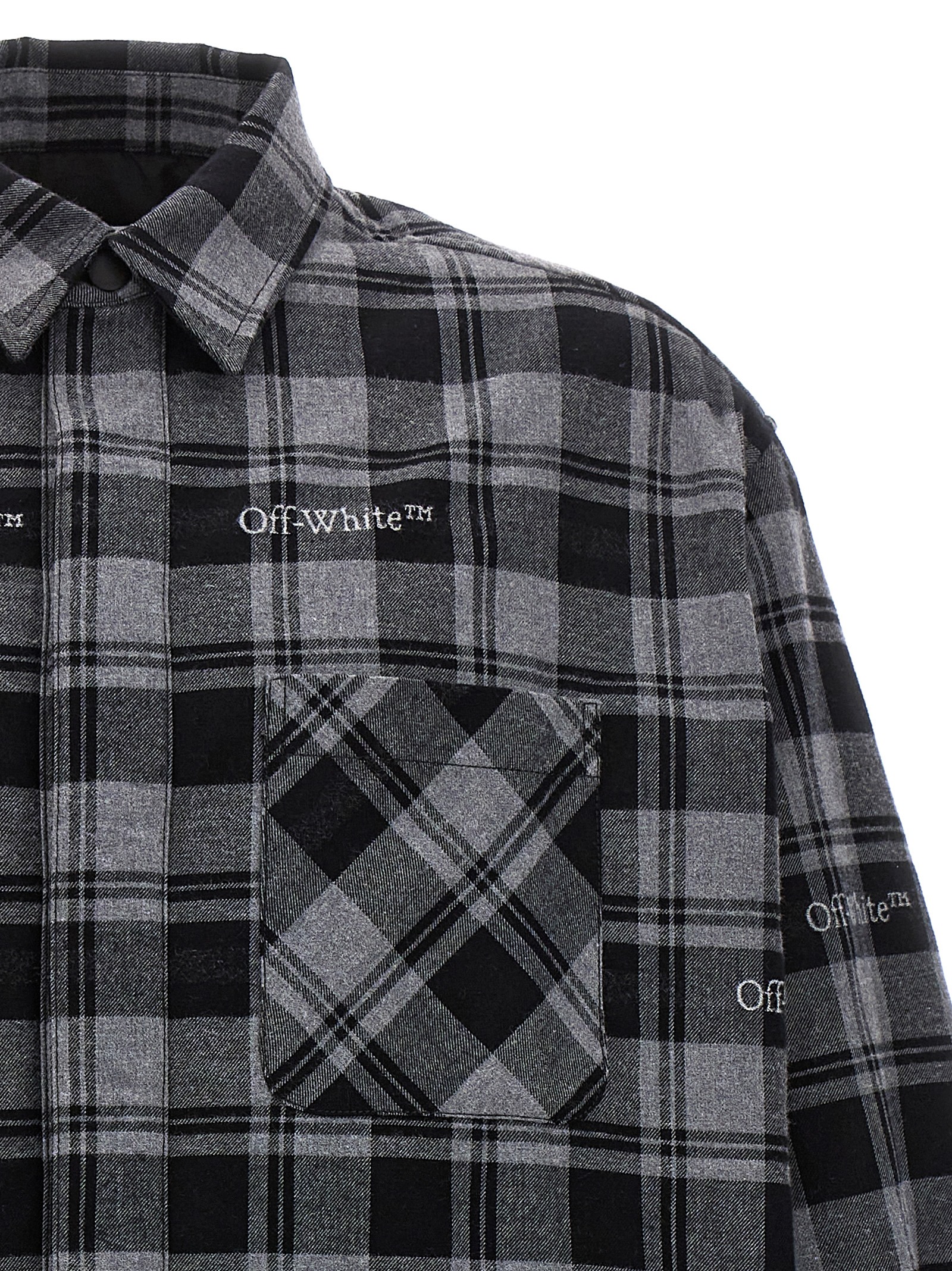 'Check Flannel Padded' jacket - immagine 3