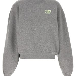 'Ow' embroidered sweatshirt