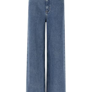 'High-Waisted Wide-Leg' jeans