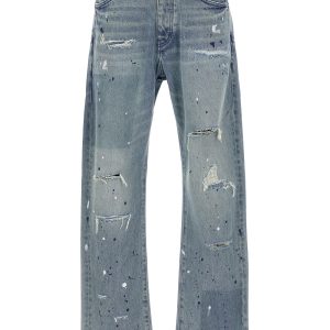 'Patch Repairs Foil' jeans