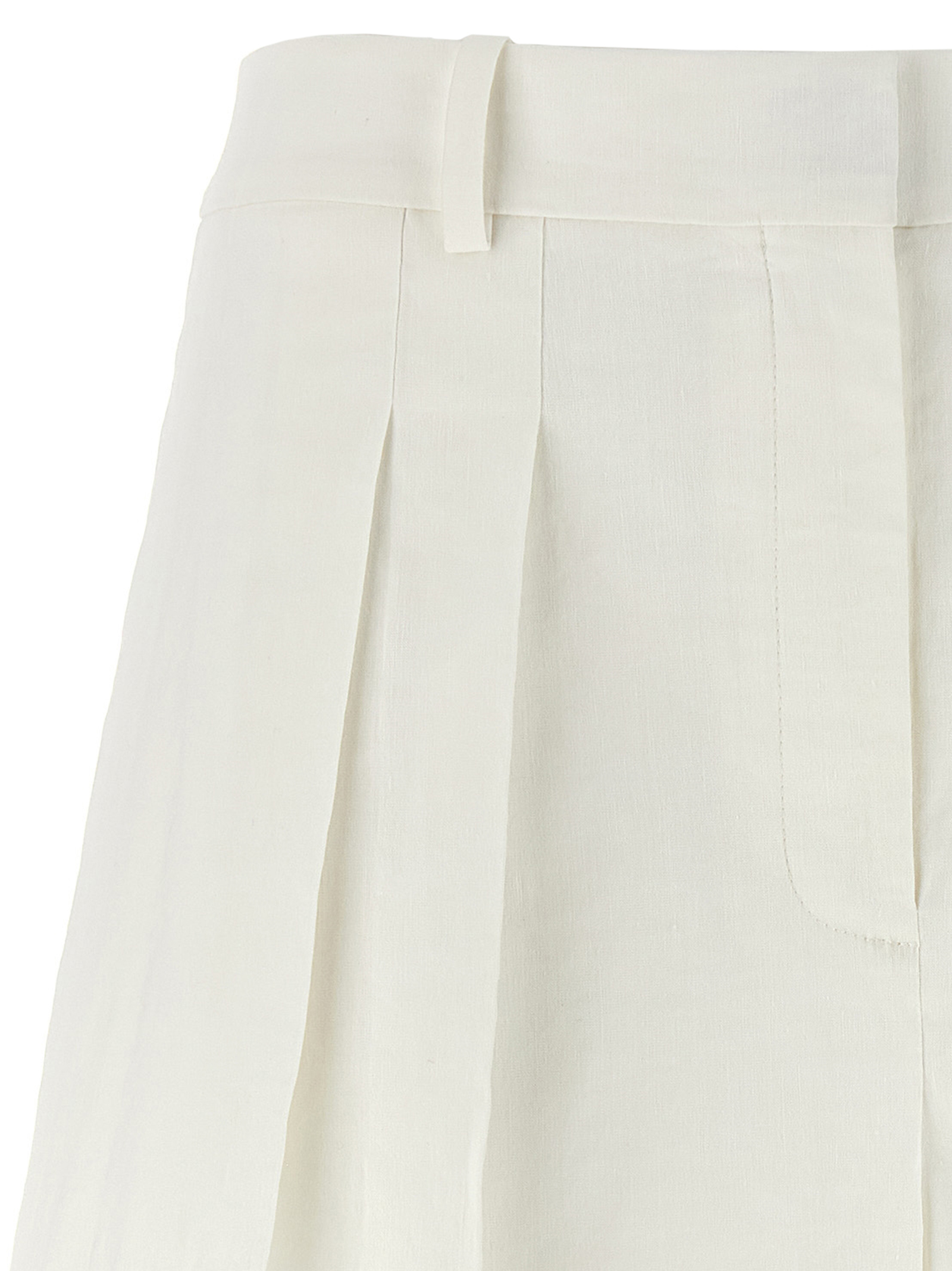Pleated bermuda shorts - immagine 3