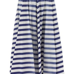 Retro striped skirt