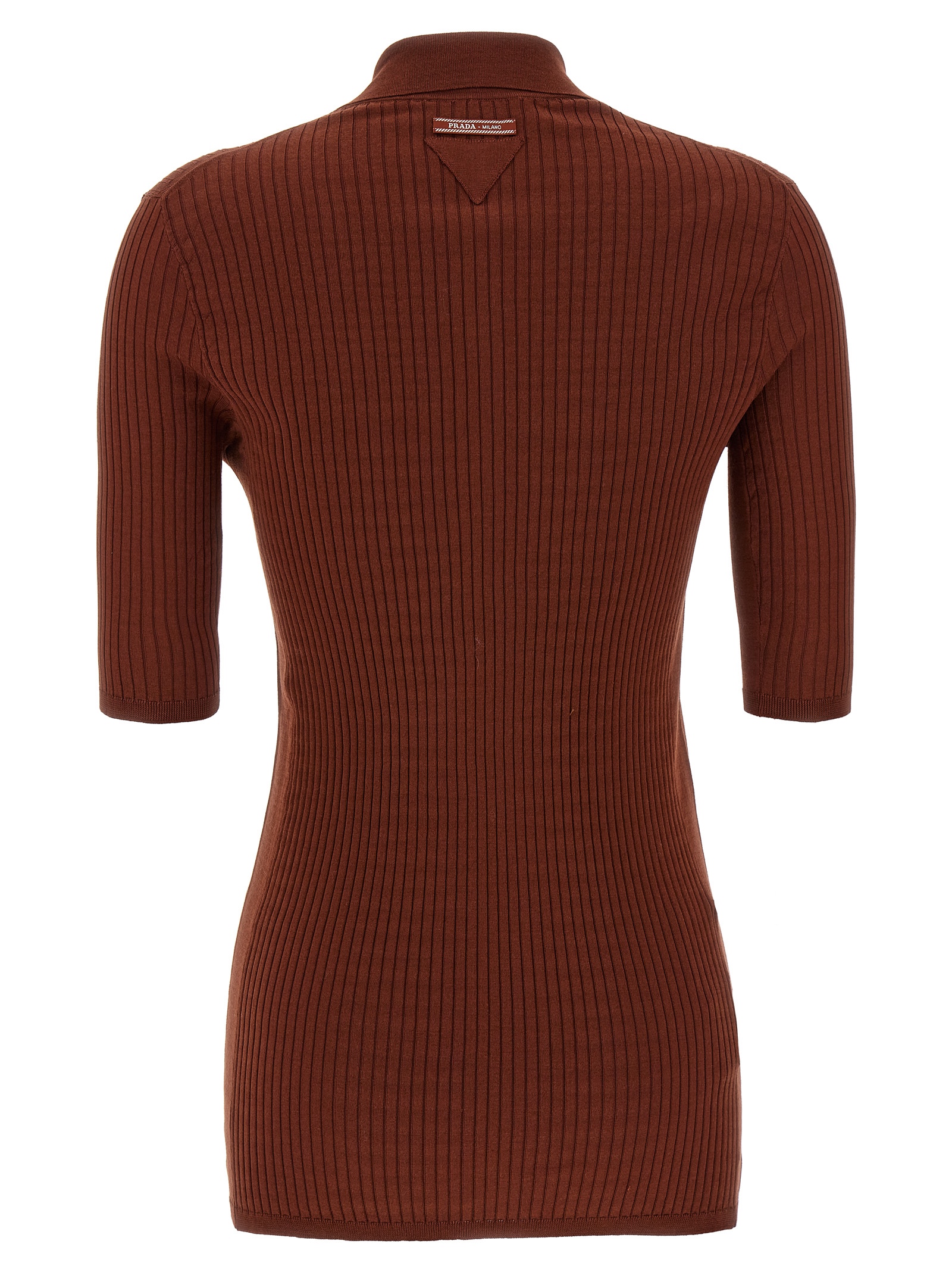 Ribbed polo shirt - immagine 2