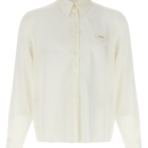 Silk logo shirt