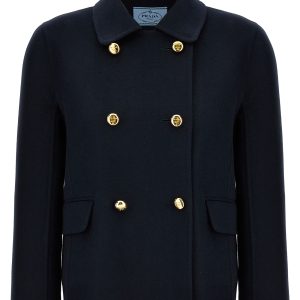 Double-breasted coat