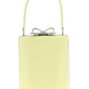 'Yellow leather bag' handbag