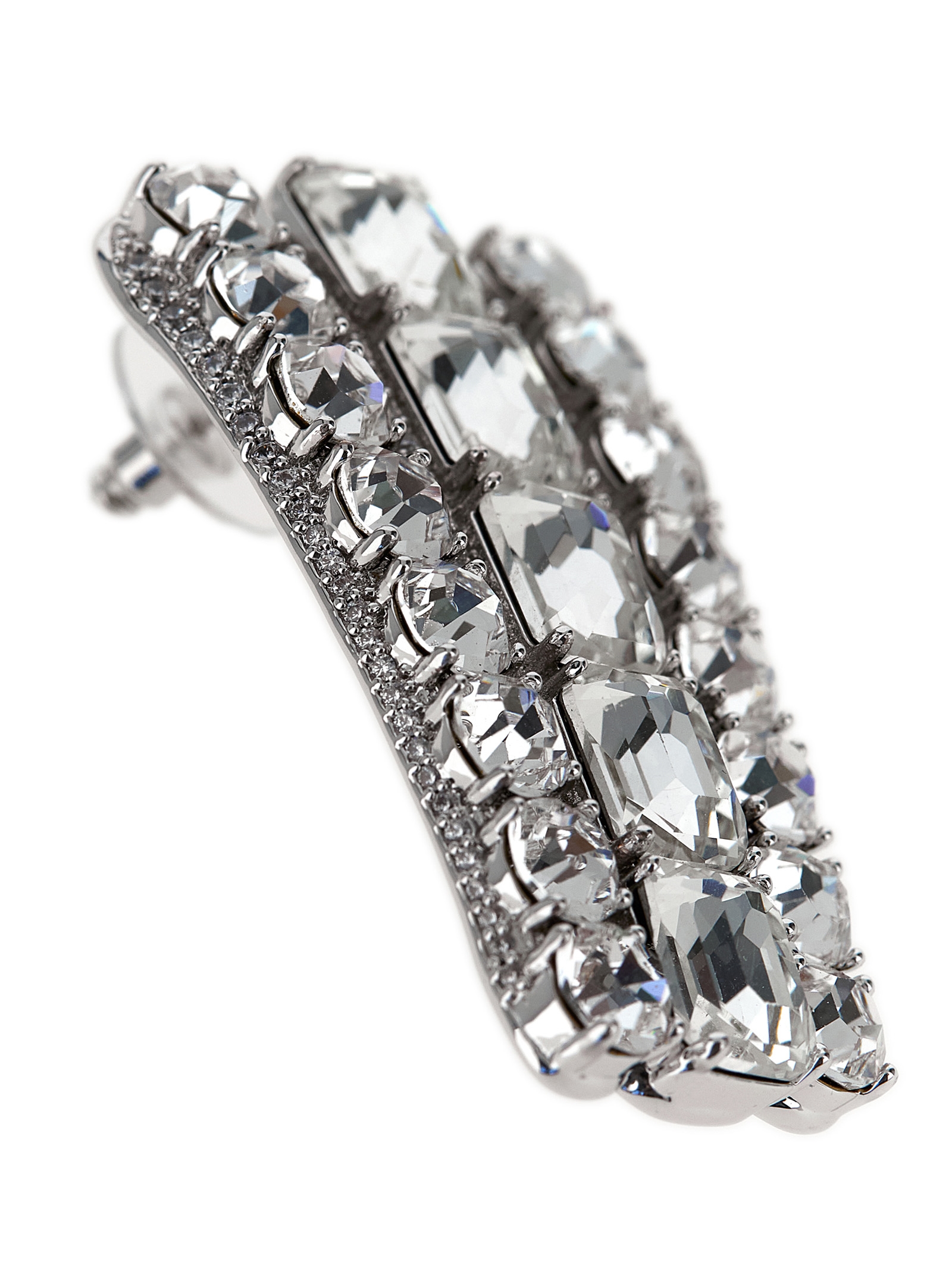 'Multi Crystal' earrings - immagine 3