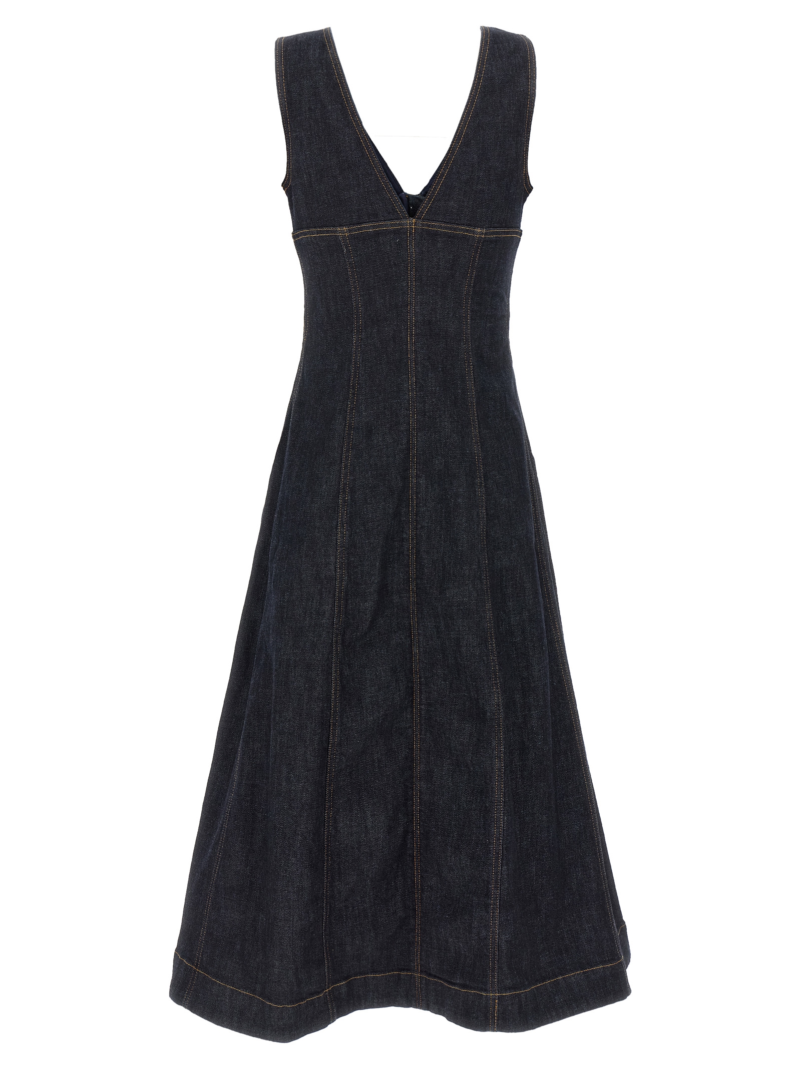 'Indigo Denim Midi' dress - immagine 2