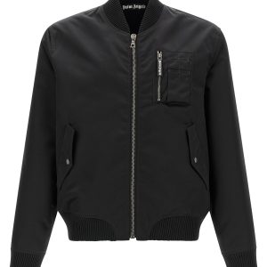 'Curved Logo' bomber jacket